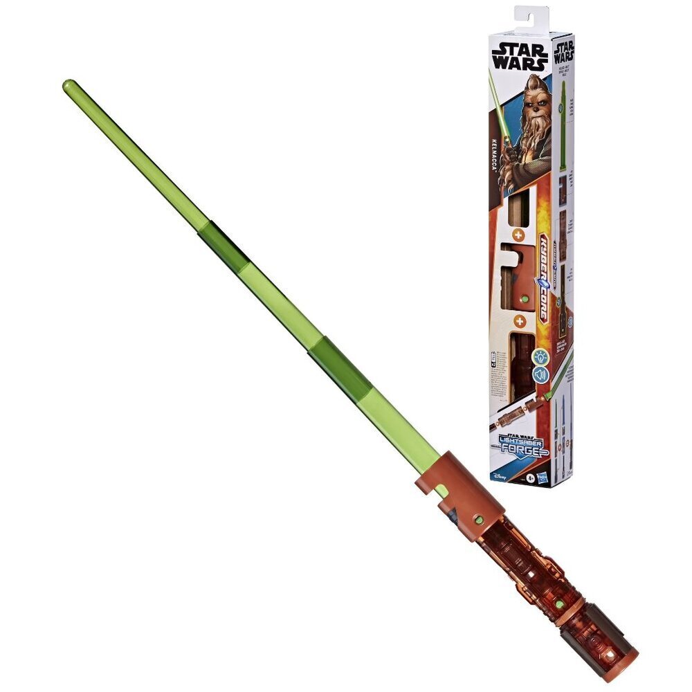 Star Wars Lightsaber Forge Kyber Core Kelnacca Green Customizable Electronic